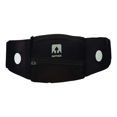 Nathan 5K Runner's Waist Pack, Nathan Running Belt Essentials for Women and Men | Smartphone Storage | Adjustable | Reflective