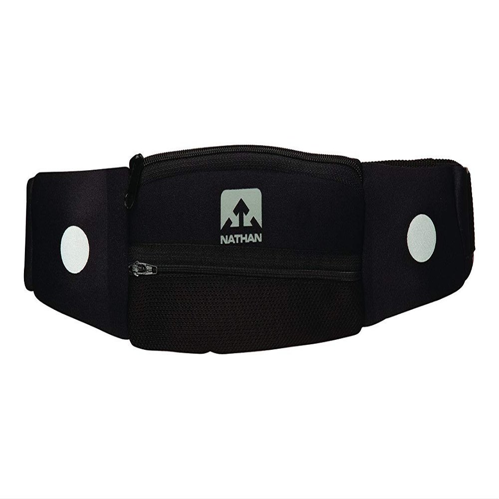 Nathan 5K Runner's Waist Pack, Nathan Running Belt Essentials for Women and Men | Smartphone Storage | Adjustable | Reflective