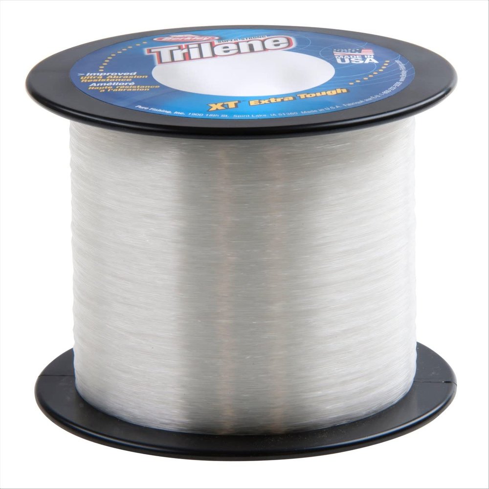 Berkley Trilene XT, Clear, 20lb | 9kg, 2800yd | 2560m Monofilament Fishing Line, Suitable for Saltwater and Freshwater Environments