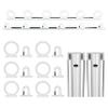 DU-BRO Fishing 1080 Trac-A-Rod Storage System, 2-Feet, Silver/White view 1