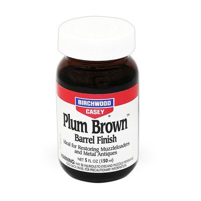 Birchwood Casey 14130 Plum Brown Barrel Finish, 5-Ounce