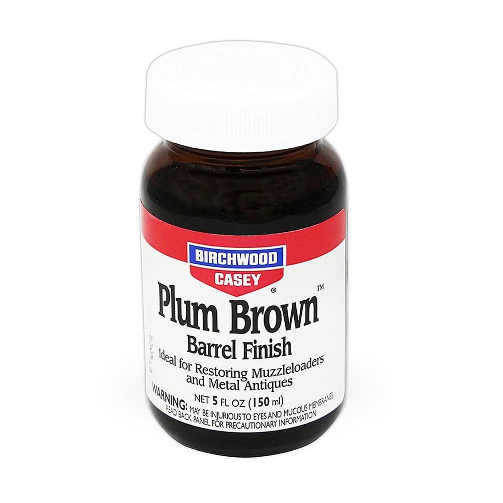 Birchwood Casey 14130 Plum Brown Barrel Finish, 5-Ounce