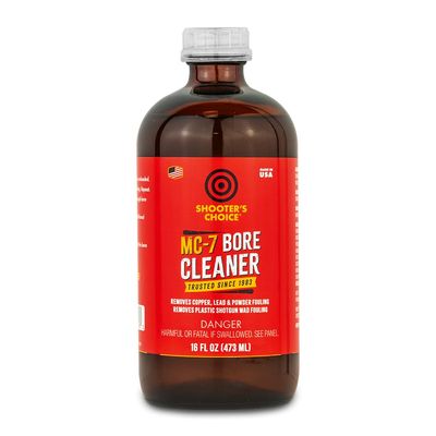 Shooter's Choice Mc#7 Bore Cleaner & Conditioner Glass Bottle, 16oz, Multicolor