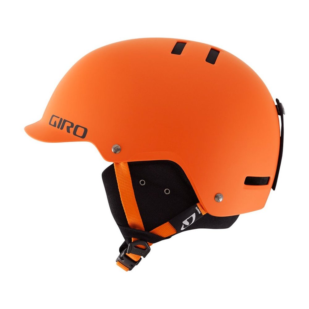 Giro Surface S Ski Helmet - Snowboard Helmet for Men, Women & Youth - Matte Ano Orange Medium