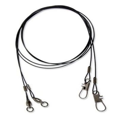SPRO Wire Leader Ball Bearing Swivel-Pack of 2 (Size 20, 12-Inch)