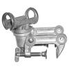 Downeast S-10 Rod Holder Clamp-On Two Clamps, Silver view 1