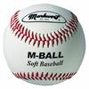 Markwort Soft 9-Inch Baseball, White (Dozen) view 1