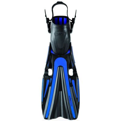 Mares Unisex Adults Volo Power Fins | Easy Lightweight Versatile Open Heel Diving Fins with Adjustable ABS Plus Buckles | Ideal for Scuba & Training, Blue, X-Large