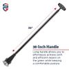 Standard Golf Company Greenskeeper Ball Mark Repair Tool  Effortlessly Restore Divots on The Green with 36 Inch Handle | Streamlined Repairs, Back-Saving Design | Ideal for Golf Courses and Players view 3