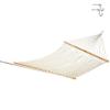 Original Pawleys Island 14OC Original Deluxe Cotton Rope Hammock with Free Extension Chains & Tree Hooks, Handcrafted in The USA, Accommodates 2 People, 450 LB Weight Capacity, 13 ft. x 60 in. view 1