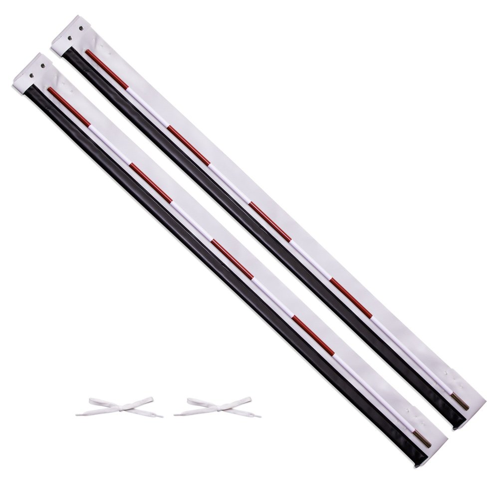 Champion Sports VBANT Volleyball Antenna Set,Red/White