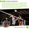 Champion Sports VBANT Volleyball Antenna Set,Red/White view 3