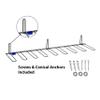 Rack'Em 4 Pair Boot Rack & Wader Hanger , 4.5"H x 35.25"W x 10.5"D view 4