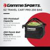GAMMA Sports EZ Travel Cart, Tennis & Pickleball Hopper, Padel, Portable Compact Design, Sturdy Lightweight Construction, EZ Bags, 150 or 250 Capacity, Premium Carrying Case Included view 2