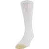 GOLDTOE Men's 656s Cotton Crew Athletic Socks, Multipairs, White (6-Pairs), Large view 3