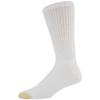 GOLDTOE Men's 656s Cotton Crew Athletic Socks, Multipairs, White (6-Pairs), Large view 4