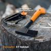 Fiskars X7 Hatchet Lightweight Wood Splitter for Small to Medium Size Kindling with Proprietary Blade and Shock-Absorbing FiberComp Handle, Lawn and Garden Tool, 14 inch, 1.5 pounds view 2