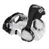 IST ProEar Dive Mask with Ear Covers, Scuba Diving Pressure Equalization Gear, Tempered Glass Twin Lens (Black) view 3