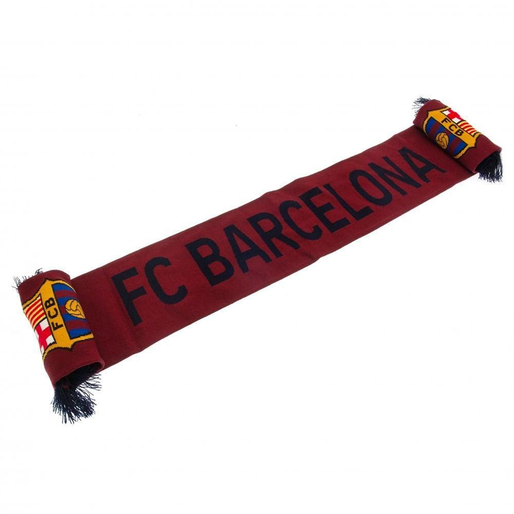 FC Barcelona Winter Scarf (One Size) (Red/Blue/Yellow)