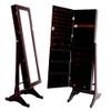 Cheval Mirror and Jewelry Armoire, Espresso view 1