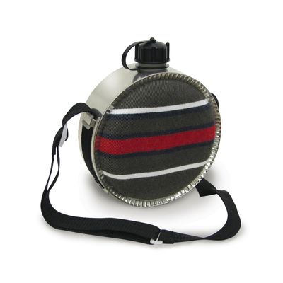 Stansport Blanket Canteen - 4 Quarts (290), Black