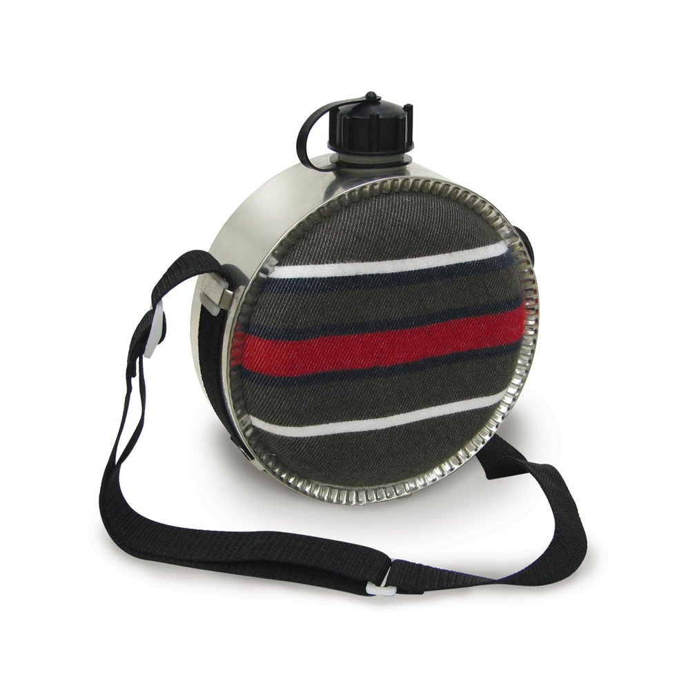 Stansport Blanket Canteen - 4 Quarts (290), Black