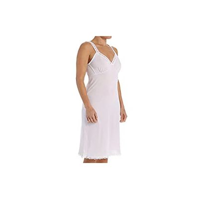 Dixie Belle Stretch Lace Strap Full Slip, 24" White, Size 42