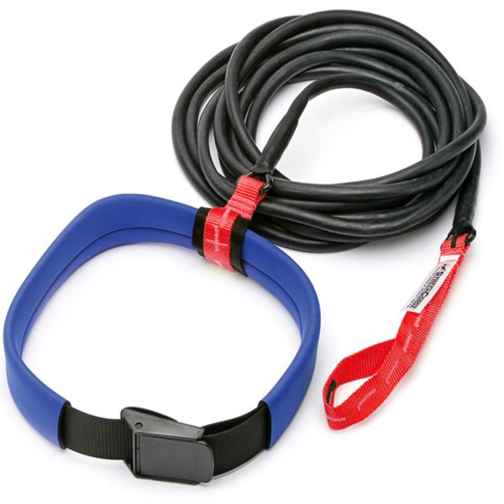 NZ Manufacturing StretchCordz Long Belt Slider Swim Resistance Belt Red 12-31 Lbs