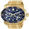 Invicta Men's 0073 Pro Diver Collection Chronograph 18k Gold-Plated Watch view 1