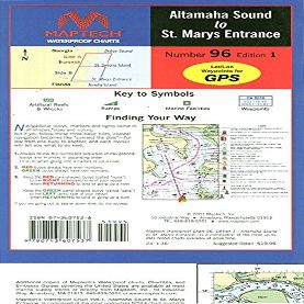 Maptech Waterproof Chart Altamaha Sound to St. Mary's Entrance 1st Edition