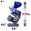 Franklin Sports MLB Pitching Machine view 4