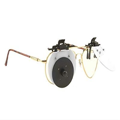 Hyskore Pro Optic Aid #30027  Precision Diopter System Restoring Clear Sight Picture for Aging Eyes, Attaches to Glasses, Includes Shades, Lens Frames & Protective Storage Case