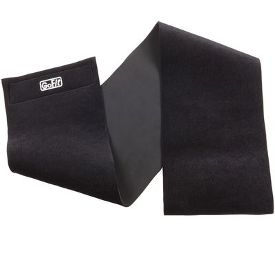 GoFit Waist Away Neoprene Waist Reducing Belt,Black,One Size