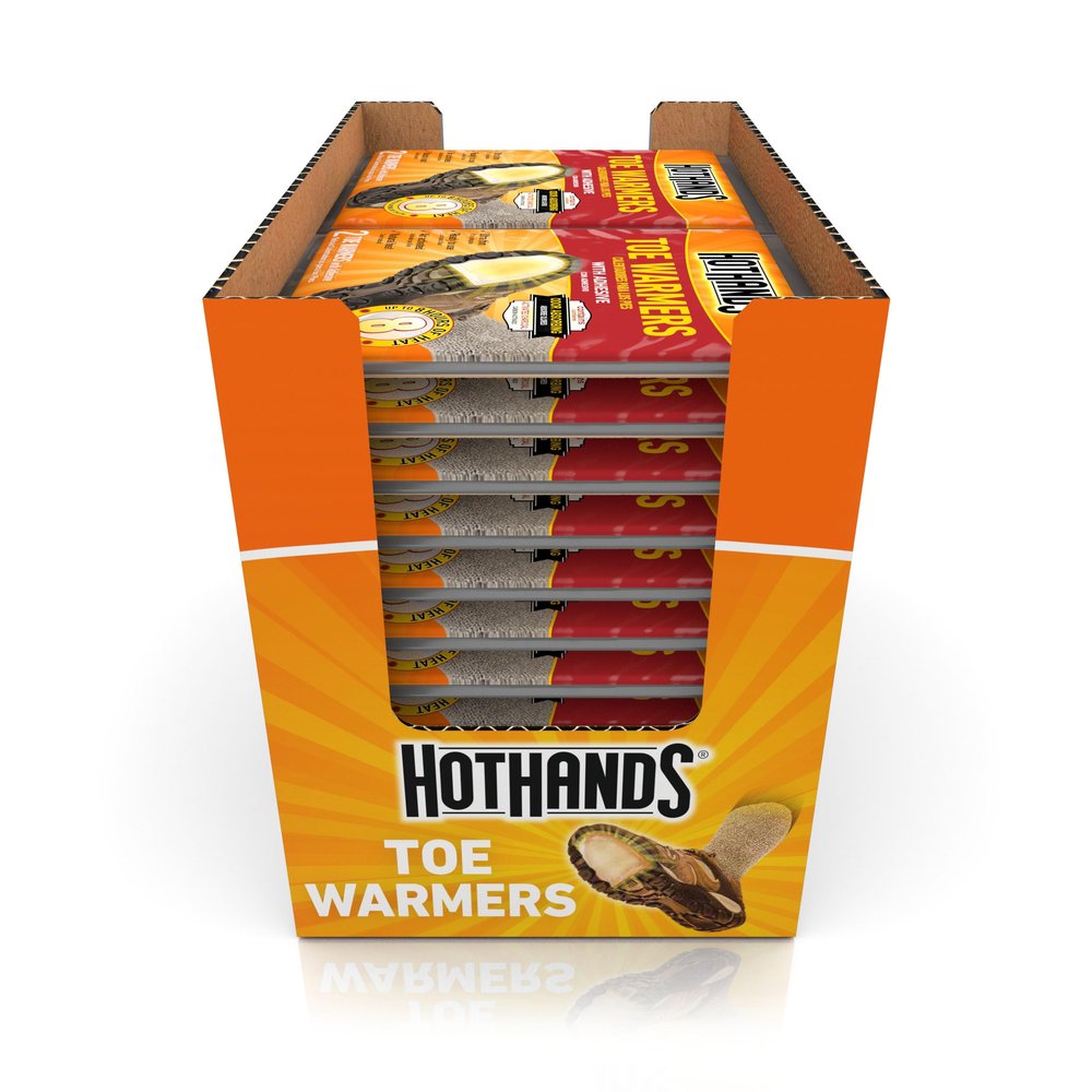 HotHands Toe Warmers - Long Lasting, Odorless, Air Activated - Up to 8 Hours of Heat - 40 Pair