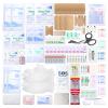 MFASCO Marine Emergency First Aid Kit - Waterproof Plano Case, Keeps Supplies Clean & Dry, Includes First Aid & Outdoor Protection, Great for Boats & Personal Watercraft - 14x9x3 in, 3 lbs, 326 Pcs view 3