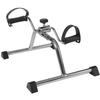 DMI Portable Exercise Bike, Under Desk Bike Pedal Exerciser for Arms or Legs can be used as Workout Equipment or Physical Therapy with Manual Tension Adjuster, Chrome view 1