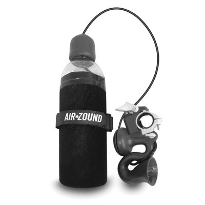 Delta Cycle Airzound Bike Horn - Loud 115 DB Bike Horn for Adults - Rechargeable, No Batteries Needed - Adjustable Volume - Weatherproof Thermoplastic - Bicycle Horn for Road and Mountain Bikes