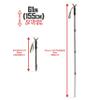 Allen Company Monopod Shooting Stick and Gun Rest - Versatile Hunting Accessories with Adjustable Height - Aluminium,Black view 2