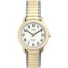 Timex Women's Easy Reader 25mm Watch  Two-Tone Case White Dial with Two-Tone Expansion Band view 1