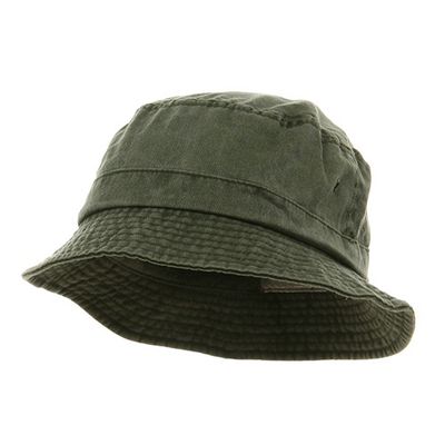 Mega Cap Washed Hats-Olive W12S41E (M-L)