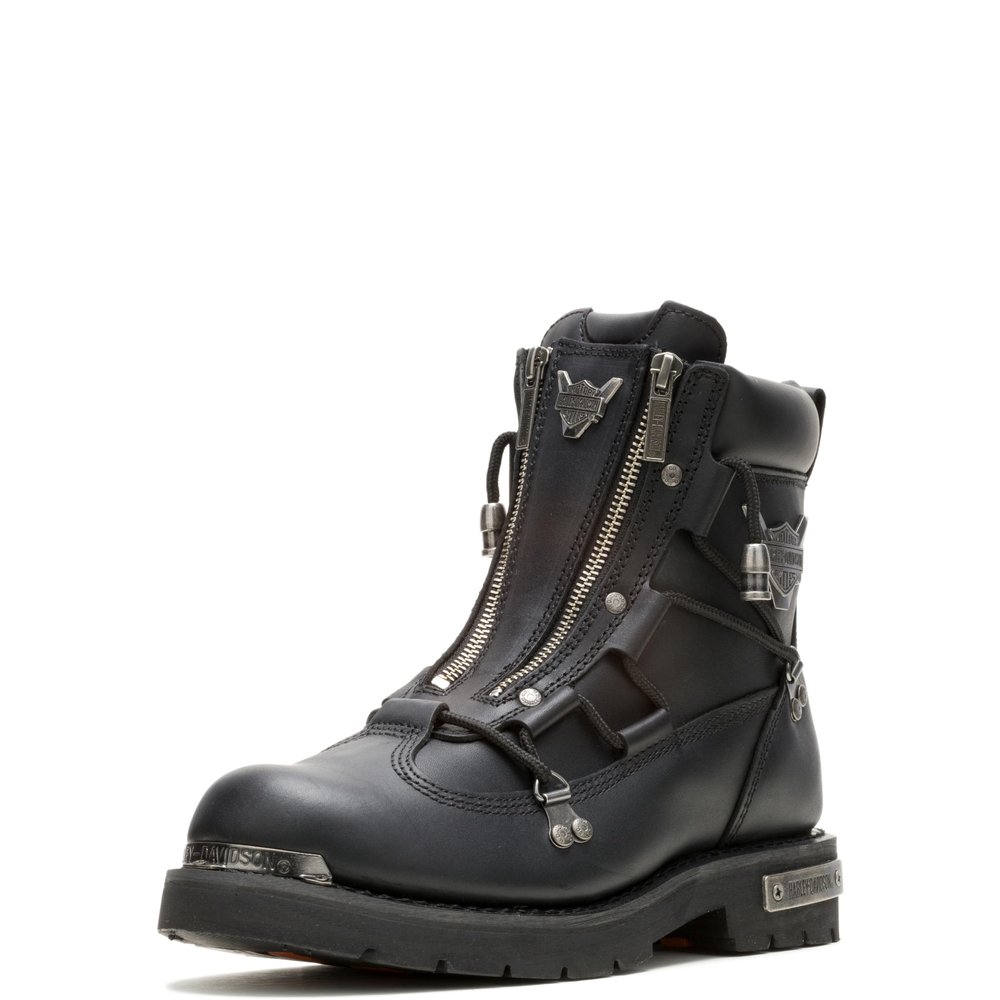 Harley-Davidson Men's Brake Light Riding Boot,Black,9.5 M