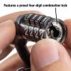 Master Lock Bike Lock Cable with Combination Black, 8143D view 2