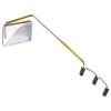 Take A Look Cycling Mirror  Low-Tech Rearview Mirror for Bikes  Fits Helmet & Sunglasses  Shatter-Resistant Polycarbonate Lens, Anti-Vibration Stainless-Steel & Brass, Always On (Left-Side) view 1