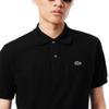 Lacoste Men's Classic Fit L.12.12 Original Piqu Polo Shirt, Black, Large view 3