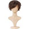 Ecvtop Wigs for Mens' Death Note Male Short Hair Wig Costume Cosplay Wigs (Light Brown) view 1