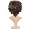 Ecvtop Wigs for Mens' Death Note Male Short Hair Wig Costume Cosplay Wigs (Light Brown) view 4