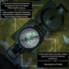 Cammenga Compass Military Grade Phosphorescent - Lensatic Compass Shock, Sand, and Waterproof, Tactical, Navigation - Made in The USA view 2