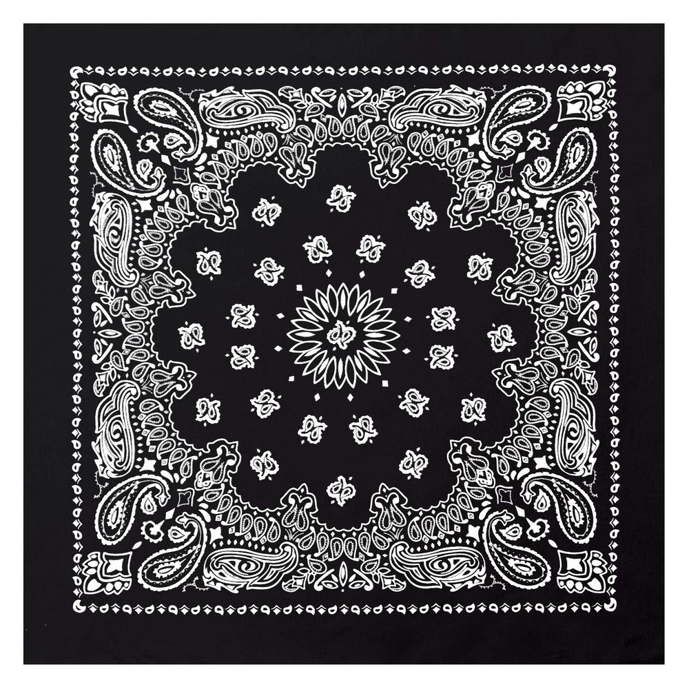 Rothco 4143: Trainmen Paisley Bandana - 22" X 22"