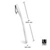 Umbra Shoehorn Premium Silver Long-Handled Metal 18 Inch Horn Stick for Men, Women, Kids, Boots Stainless Steel Heavy-Duty Shoes Remover, Aluminum, 0.4 x 0.4 x 0.4 view 4