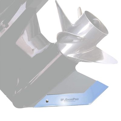 MEGAWARE KEELGUARD 665 SKEGPRO Fits Yamaha: 30 & 60hp 4 Stroke 2002-Present; 40-50hp 2 & 4 St. 1997-Present; Stainless Steel Skeg Protector Guard Against Damage from Ramp Dragging, Rocks, Debris, DIY